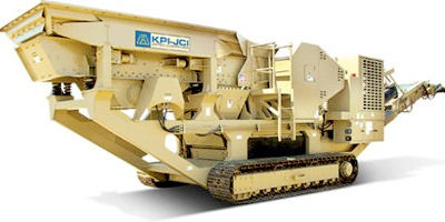 Machacadora de mandíbula - Vanguard Plus series - KPI-JCI - móvil / con orugas