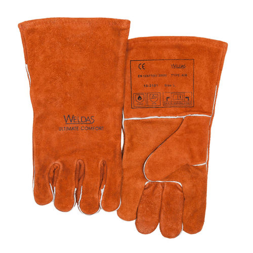 Guante de soldadura - 10-2101 - Weldas Europe B.V. - industrial / de protección térmica / de cuero