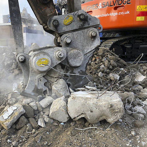 Pinza hidráulica de demolición para hormigón - GT series - Geith International Ltd. - para excavadora