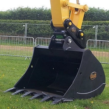 Cuchara de nivelación - H14 series - Geith International Ltd. - para excavadora / 6 dientes