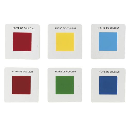 Filtro óptico rojo - 2030 series - OVIO INSTRUMENTS - azul / verde / de plástico