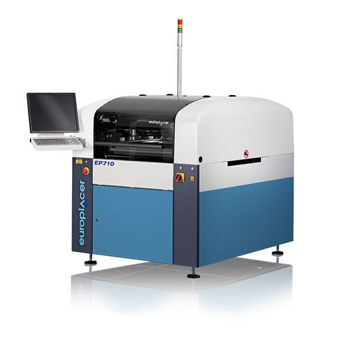 Máquina de serigrafia automática - EP710 - Europlacer - de pasta de soldadura / SMT / programable