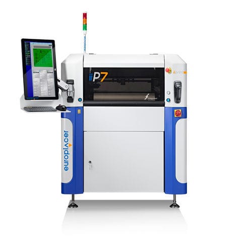 Máquina de serigrafia automática - ii-P7 - Europlacer - de pasta de soldadura / SMT / programable