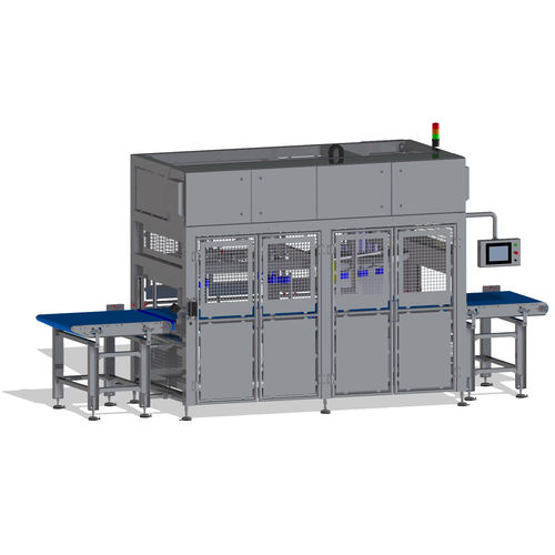 Porcionadora de queso de hoja rotativa - SRCM - iXAPACK GLOBAL - automática / de peso variable / con transportador