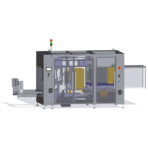 Formadora de cajas automática - ICF - iXAPACK GLOBAL - cinta adhesiva / de doblado preciso / de cadencia media