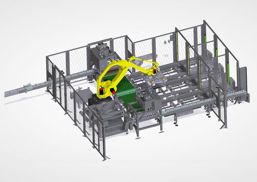 Sistema de descarga automático - iXAPACK GLOBAL - para productos lácteos / de queso / de producción
