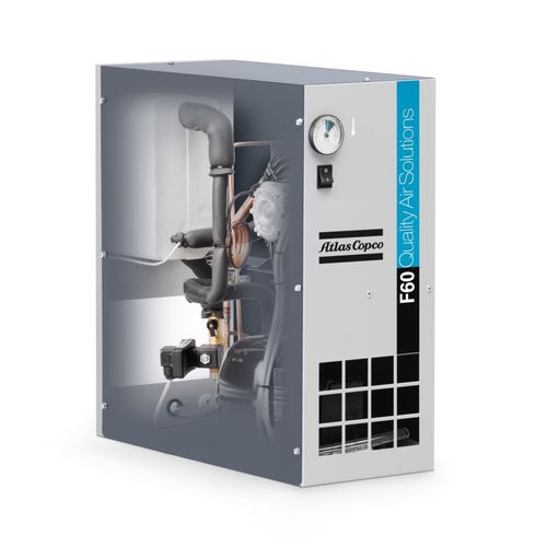 Secador de aire comprimido por refrigeración - F series - Atlas Copco Compressors - de 3 etapas / compacto