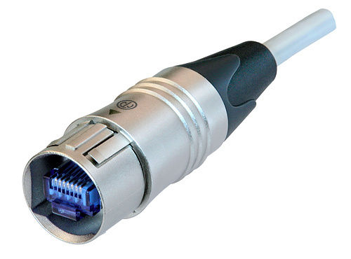 Conector RF - NKE6S - Neutrik - RJ45 / DIN / cilíndrico