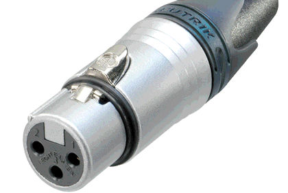 Conector de alimentación eléctrica - XX-HE Series  - Neutrik - XLR / circular / de bayoneta