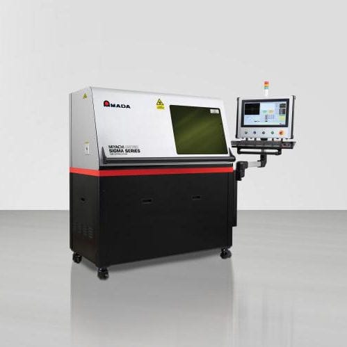 Máquina de corte láser de fibra - AMADA WELD TECH - para metal / de tubos / CNC