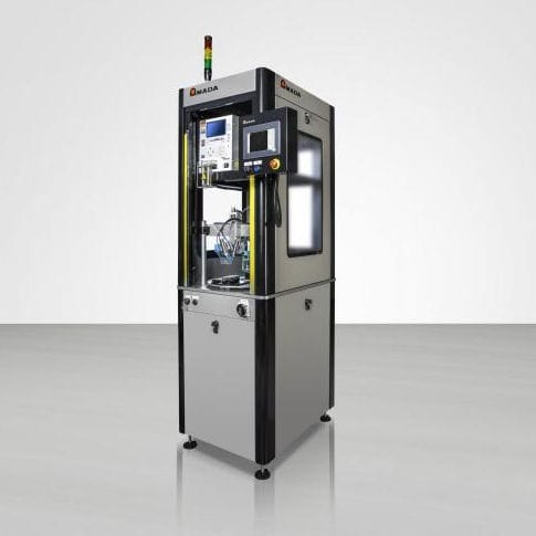 Sistema de soldadura automático - AMADA WELD TECH - para componentes electrónicos / compacto / neumático