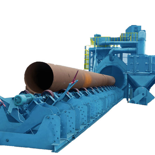 Granalladora de banda - PB-line - Shandong Kaitai Shot Blasting Machinery Share Co., - para tuberías