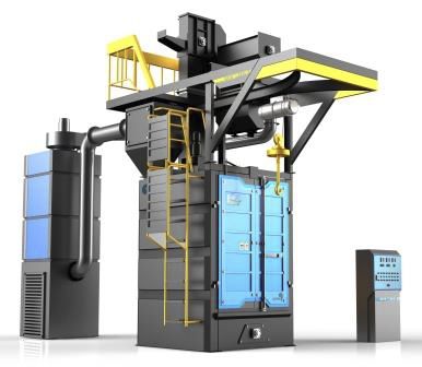 Granalladora con gancho - SH-line - Shandong Kaitai Shot Blasting Machinery Share Co., - para metal / automática / compacta