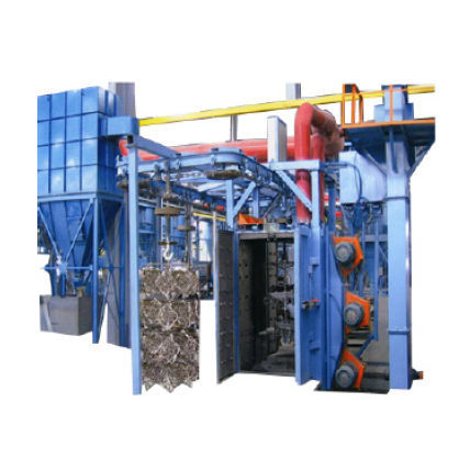 Granalladora de transportador aéreo - MR-line - Shandong Kaitai Shot Blasting Machinery Share Co., - para metal / continua / automática