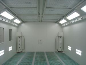 Cabina de pintura cerrada - Shandong Kaitai Shot Blasting Machinery Share Co., - para piezas de recambio