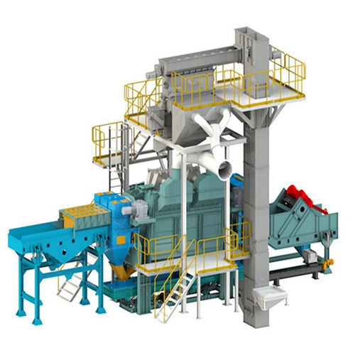 Granalladora de banda - CT4-45 - Shandong Kaitai Shot Blasting Machinery Share Co., - con cinta cóncava / para perfiles / para limpieza de superficies
