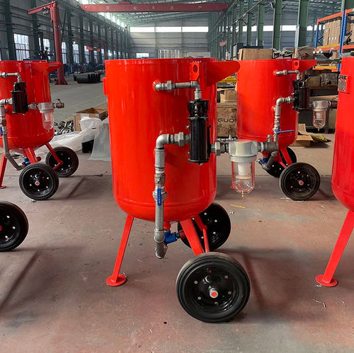 Arenadora manual - TA-500L - Shandong Kaitai Shot Blasting Machinery Share Co., - a presión / móvil