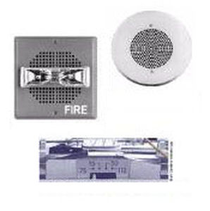 Avisador luminoso de destellos - E Series - Fire-Lite Alarms - LED / con difusores audio