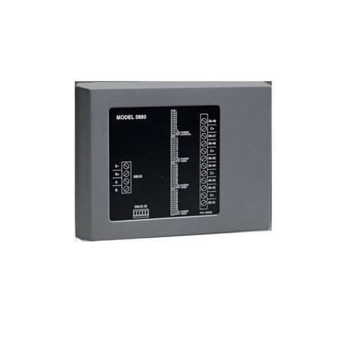 Módulo E/S digital - 5820XL - Gamewell-FCI - Modbus RTU / 8 entradas digitales / montable sobre panel