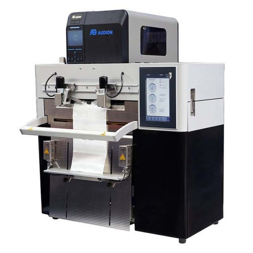 Ensacadora vertical - Speedpack 300 - Audion Packaging Machines - flow-pack / controlada por PLC / semiautomática