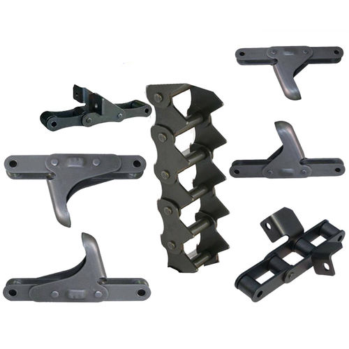 Cadena de acero - C/S Type Steel (1,2,3,4) - HANGZHOU CHINABASE MACHINERY CO., LTD. - de rodillos / con fijación / agrícola