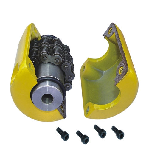 Acoplamiento flexible - HANGZHOU CHINABASE MACHINERY CO., LTD. - para cadena / para productos alimentarios / con brida