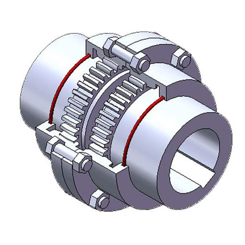 Acoplamiento de engranaje - EC series - HANGZHOU CHINABASE MACHINERY CO., LTD. - con brida