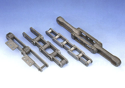 Cadena para transporte de acero - M series - HANGZHOU CHINABASE MACHINERY CO., LTD. - de rodillos / para la industria del acero / para maquinaria agrícola