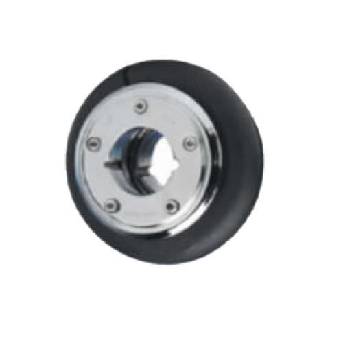 Acoplamiento de enlace elastómero - HANGZHOU CHINABASE MACHINERY CO., LTD. - con neumático / con brida