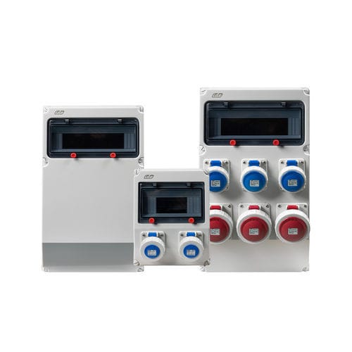 Caja eléctrica equipada - PRYMA COMPLET - IDE ELECTRIC, S.L. - modular / superficial / de ABS