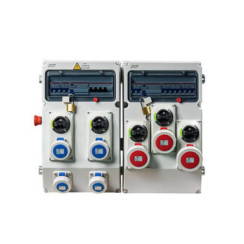 Caja eléctrica equipada - COM40PR67/P - IDE ELECTRIC, S.L. - portátil / de ABS / IP65
