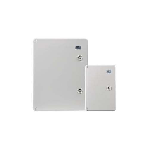 Sistema de armarios con puerta - ABS BASIC - IDE ELECTRIC, S.L. - de acero galvanizado / para cable / con placa de montaje