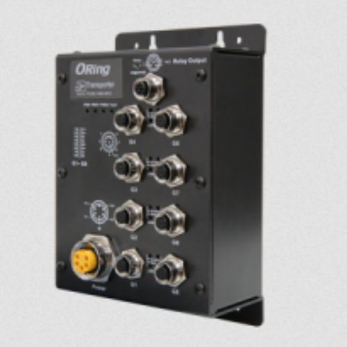 Conmutador Ethernet administrable - TGXS-1080-M12  - Oring Industrial Networking Corp. - 8 puertos / Gigabit Ethernet / de pared