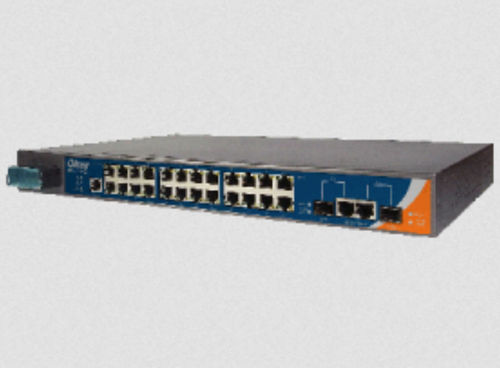 Conmutador Ethernet administrable - RES-P9242GCL series - Oring Industrial Networking Corp. - 26 puertos / en bastidor / redundante