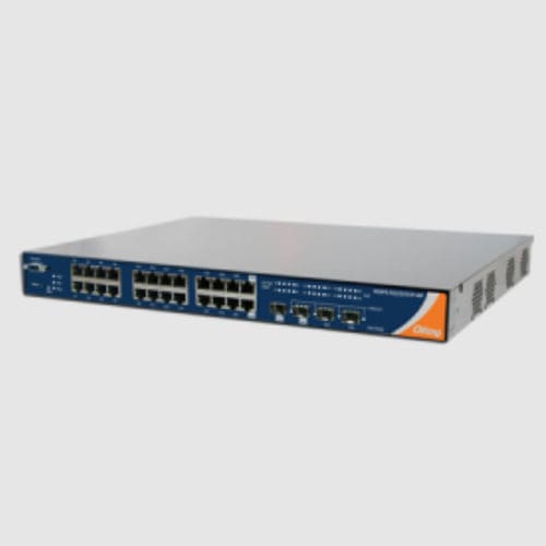 Conmutador Ethernet administrable - RGPS-92222GCP-NP  - Oring Industrial Networking Corp. - 10/100BaseT(X) / 26 puertos / gigabit