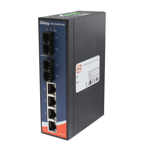 Módulo Power over Ethernet (PoE) - IPS-1042F series - Oring Industrial Networking Corp.