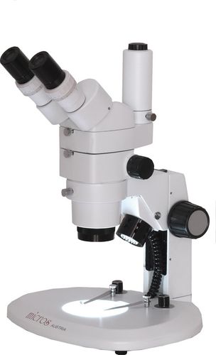 Estereomicroscopio óptico - Hornet Micro Zoom 1280 - MICROS Produktions- & Handels GmbH. - para análisis / de medidas / educativo