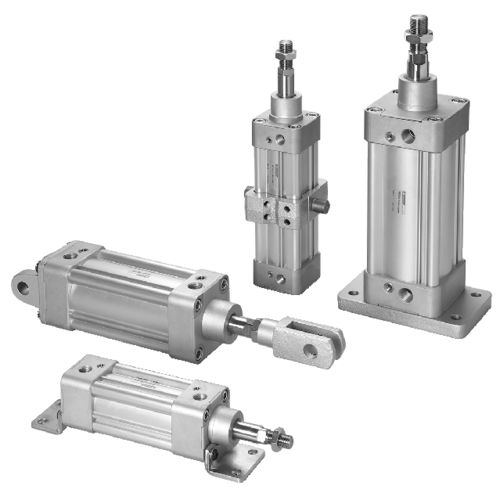 Cilindro neumático - MCQI2 series - MEDAN - de doble efecto / de aluminio anodizado