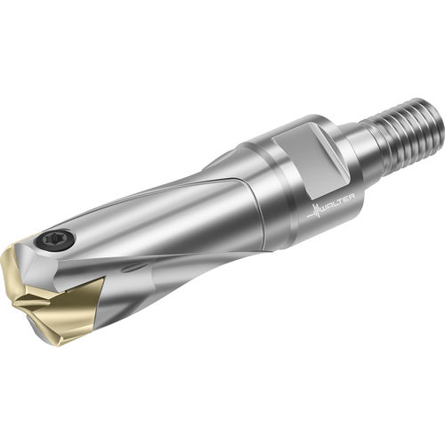 Broca de plaquitas intercambiables - D4140-01 series - Walter Tools - de metales no ferrosos / para acero / para acero inoxidable