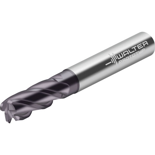 Herramienta de fresado de punta esférica - MC230 series - Walter Tools - carburo sólido / de ranurado / de ángulos