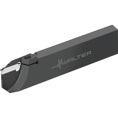 Herramienta de ranurado y tronzado de plaquitas intercambiables - G4041...-P  - Walter Tools - de 1 diente / con fluido de refrigeración interno / de precisión