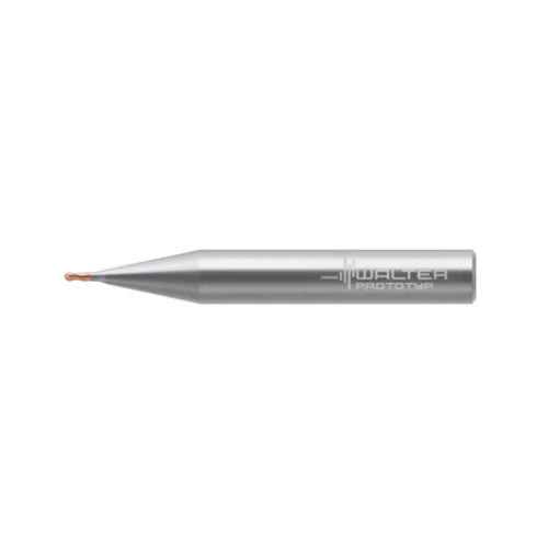 Fresa frontal hemisférica - H4046988 series - Walter Tools - carburo sólido / mini / larga