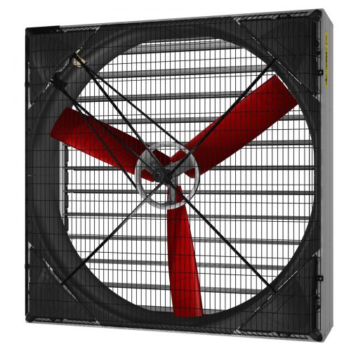 Ventilador axial - Multifan 130  - Vostermans Ventilation - de circulación de aire / de acero galvanizado
