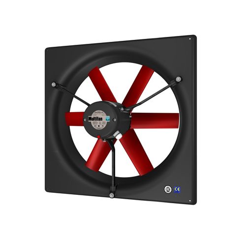 Ventilador de pared - Multifan - Vostermans Ventilation - axial / de circulación de aire / industrial