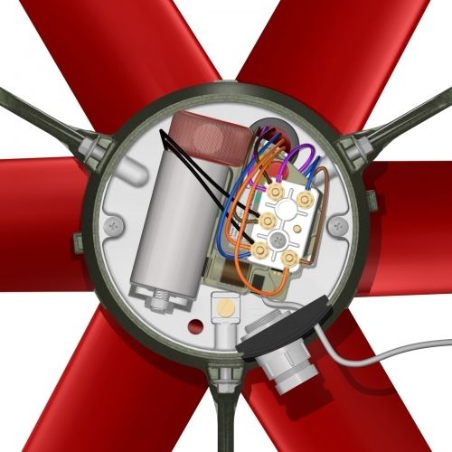 Controlador de velocidad para ventilador - Trinc 1 / Trinc-2 - Vostermans Ventilation - integrado / regulador de velocidad
