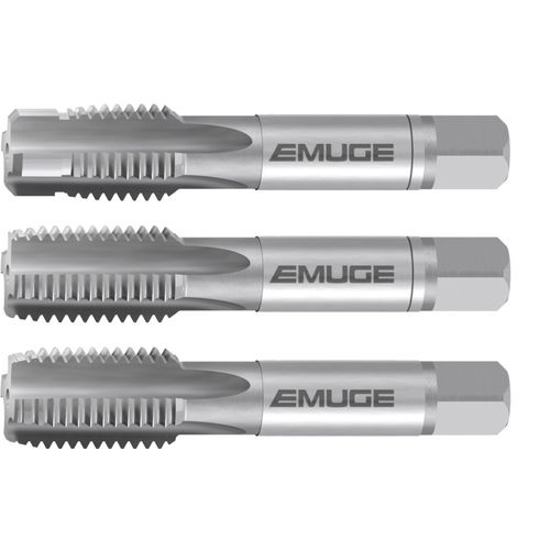 Macho de roscar monobloque - WM-set-3S(Nr.1"Z",Nr.1,F) - EMUGE-FRANKEN - HSS-E / para acero / para hierro fundido