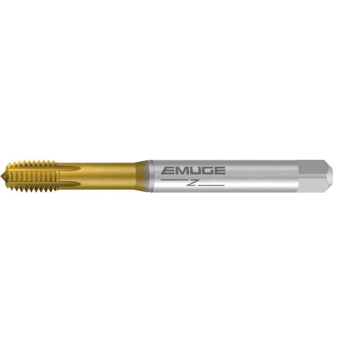 Macho de roscar para orificios de paso - InnoForm 1-Z-SN-PM-TIN-80    - EMUGE-FRANKEN - monobloque / HSS-E / HSSE-PM