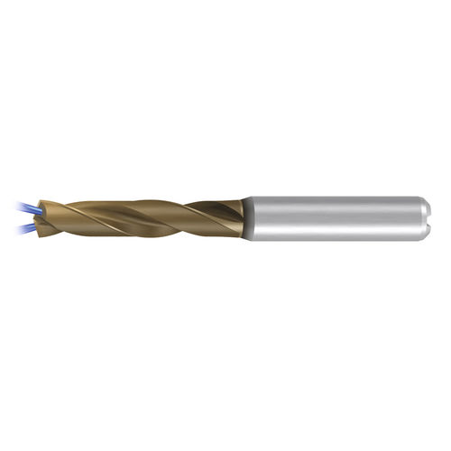 Broca monobloque - VHM-EF-Drill-VA-DIN 6537K-HA-IK-2FF-ALCR-89 - EMUGE-FRANKEN - para hierro fundido / para acero / para aleación de titanio