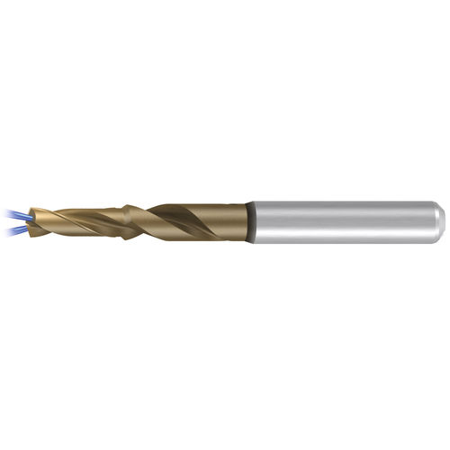 Broca monobloque - VHM-EF-Drill C-VA-HA-IK-2FF-ALCR-89 - EMUGE-FRANKEN - para hierro fundido / para materiales no ferrosos / para acero