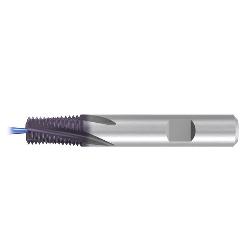Fresa carburo sólido - GF-keg-R15-lg-IKZ-SD12-Z4-HB-TiCN - EMUGE-FRANKEN - de roscar / para acero / para material templado